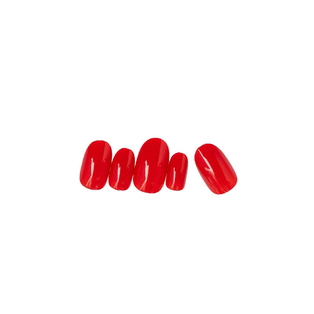 Loca Nails Oval - 21 Red Colour