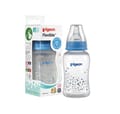 Pigeon Flexible Crystal Plastic Bottle 150 ml Blue/Pink (Star - Slim neck)