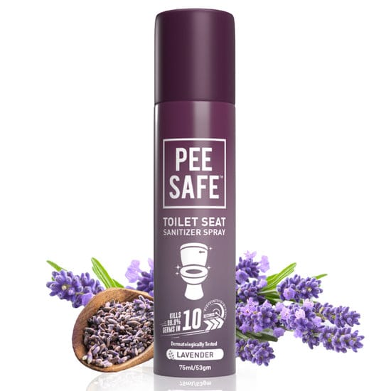 Pee Safe Toilet Seat Spray Lavender 75Ml