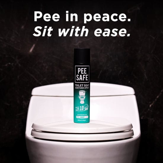 Pee Safe Toilet Seat Spray Mint 75Ml