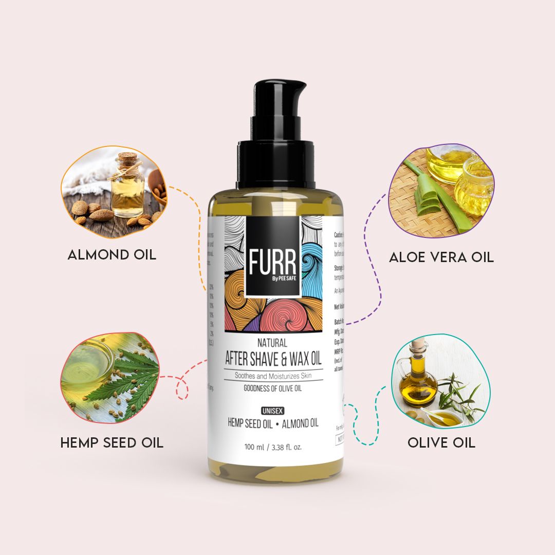 Furr Natural After Shave & Wax Oil 100Ml