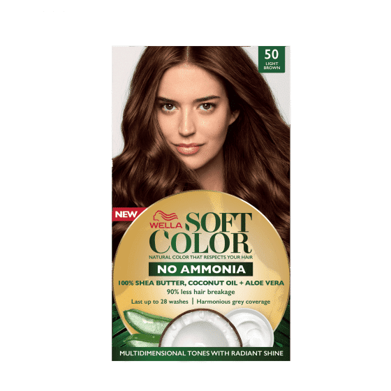 Wella Soft Color Kit 50 Light Brown