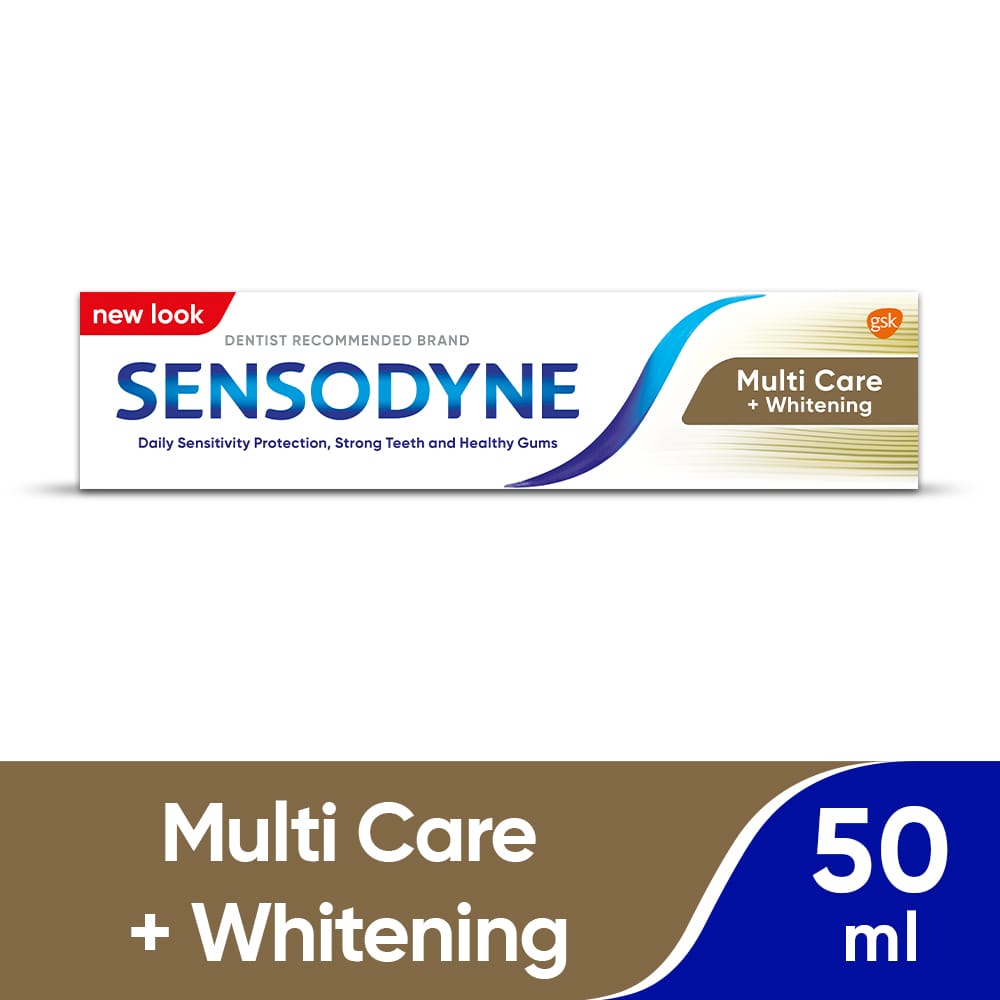 Multicare + Whitening Toothpaste 50Ml