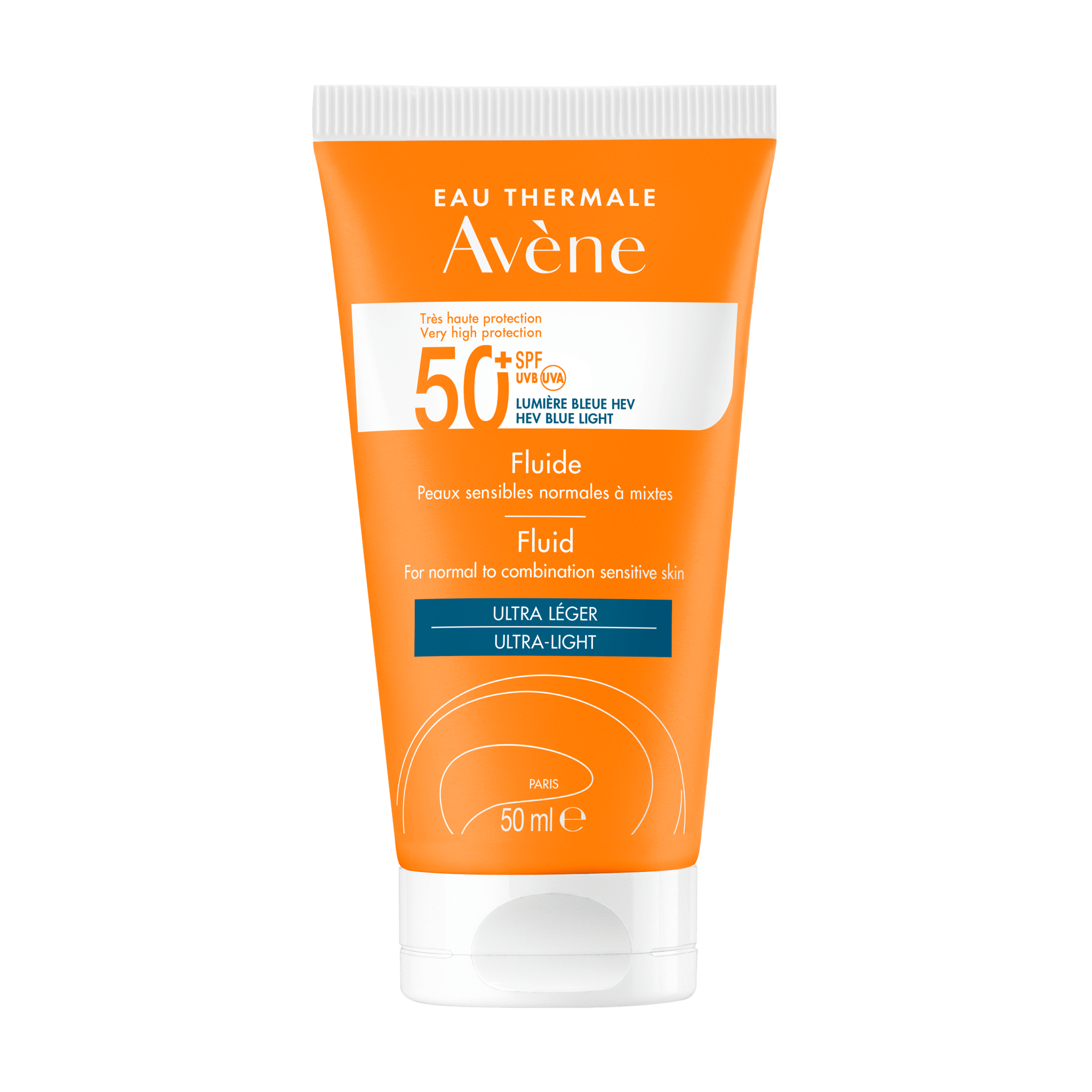 Avene Sun Care Fluid SPF 50+ With Fragrance