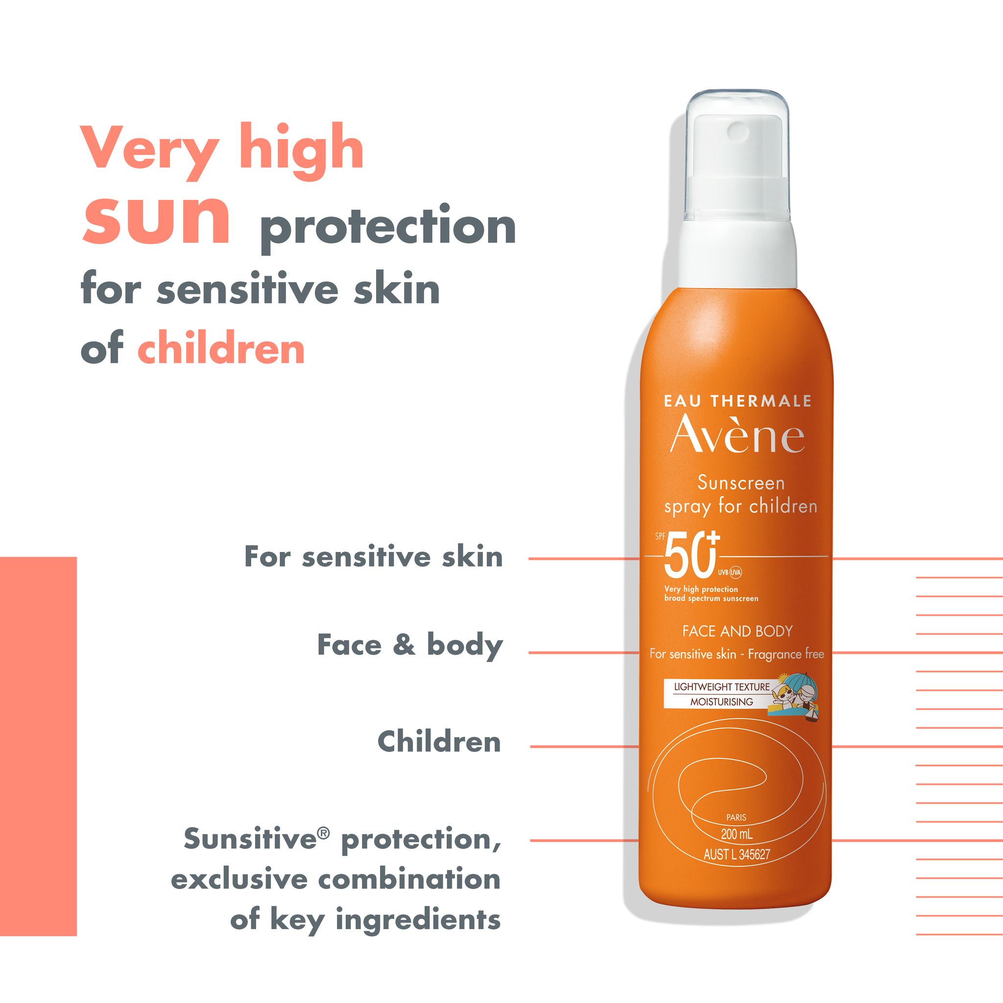 Sun Cae Spray Children SPF 50+ -