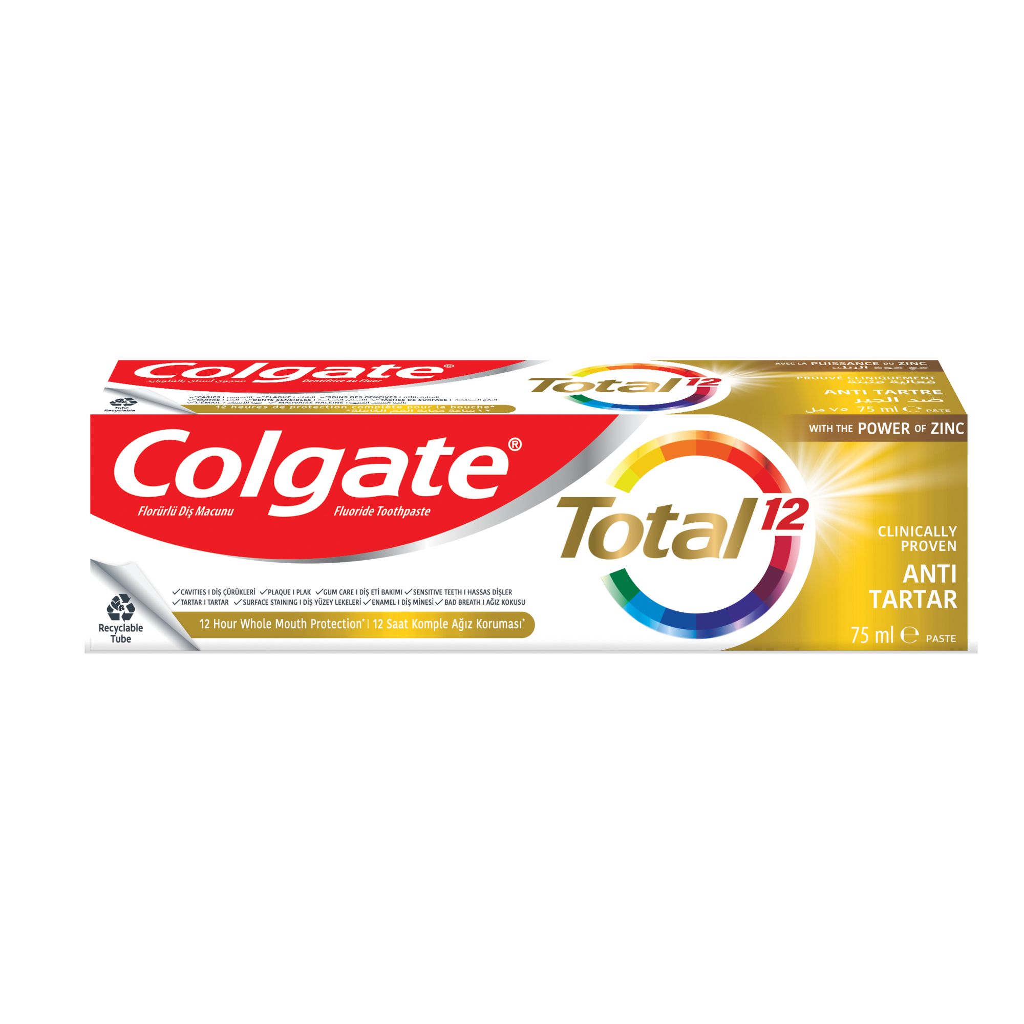 Colgate Total Anti Tartar Toothpaste 75M