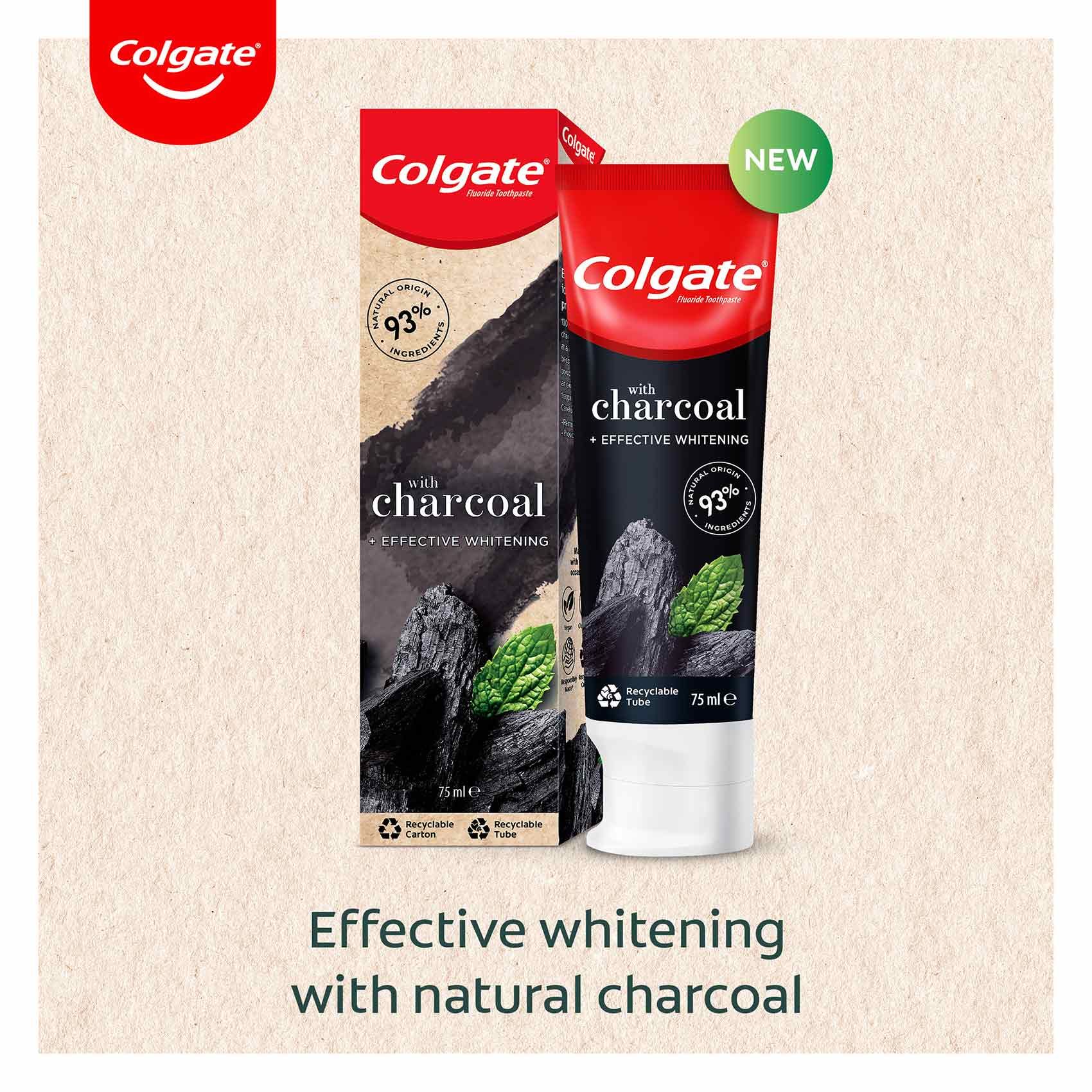 Colgate TP Naturl charcoal75ml