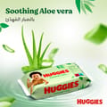 Huggies Natural Baby Wipes, Aloe Vera Wipes, 1 Pack x 56 Wipes