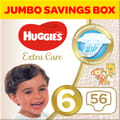 Huggies Extra Care, Size 6, 15+ kg, Jumbo Box, 42 Diapers