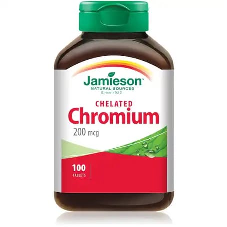 Jamieson Chromium 200 mcg 100 Tablets