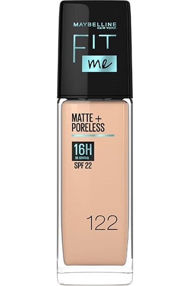 MB Fit Me Matte Poreless Foundation# 122