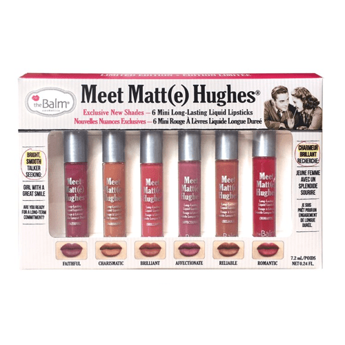 The Balm Set of 6 Mini Lipsticks - V02