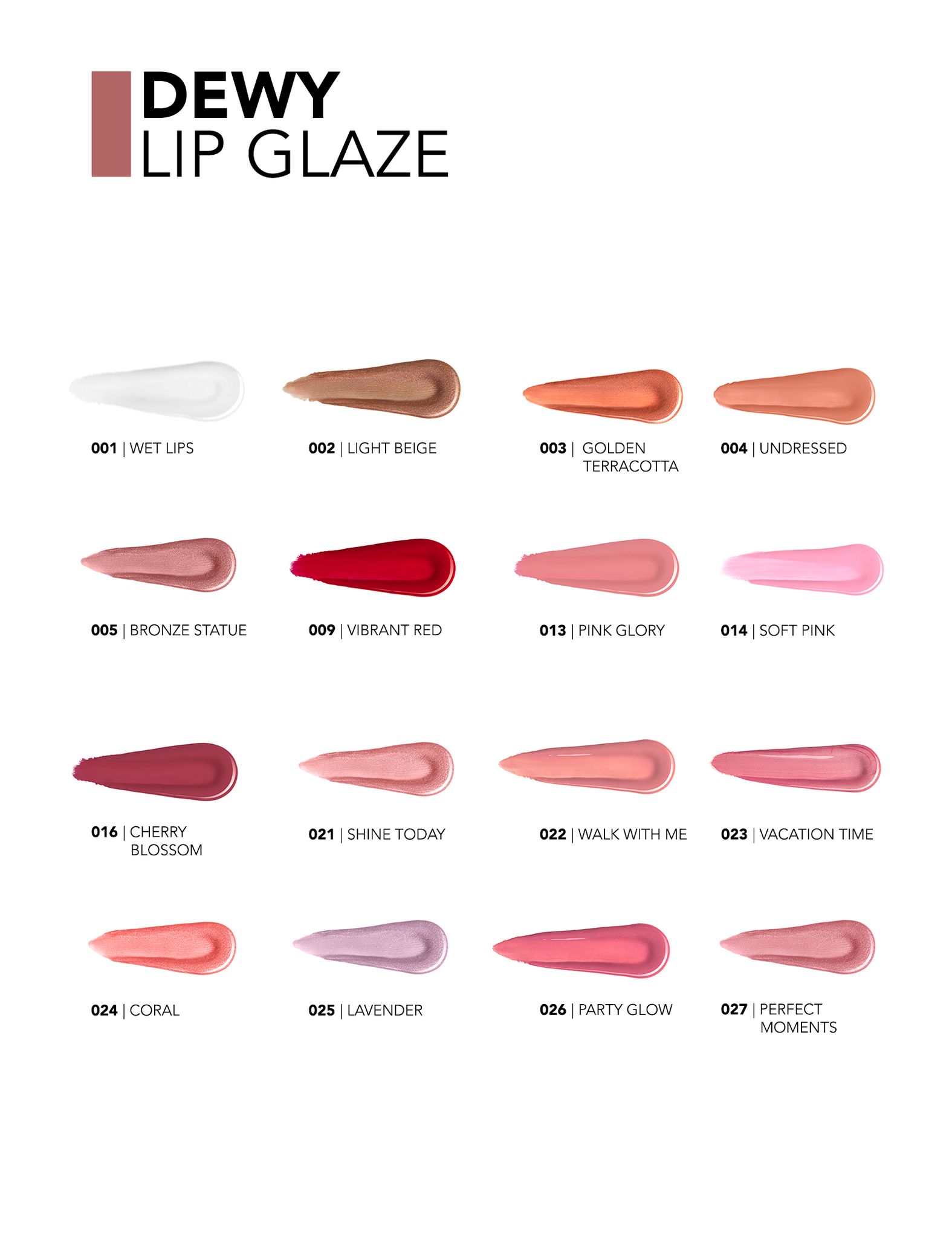 Flormar Dewy Lip Glaze-Vacation Time 23