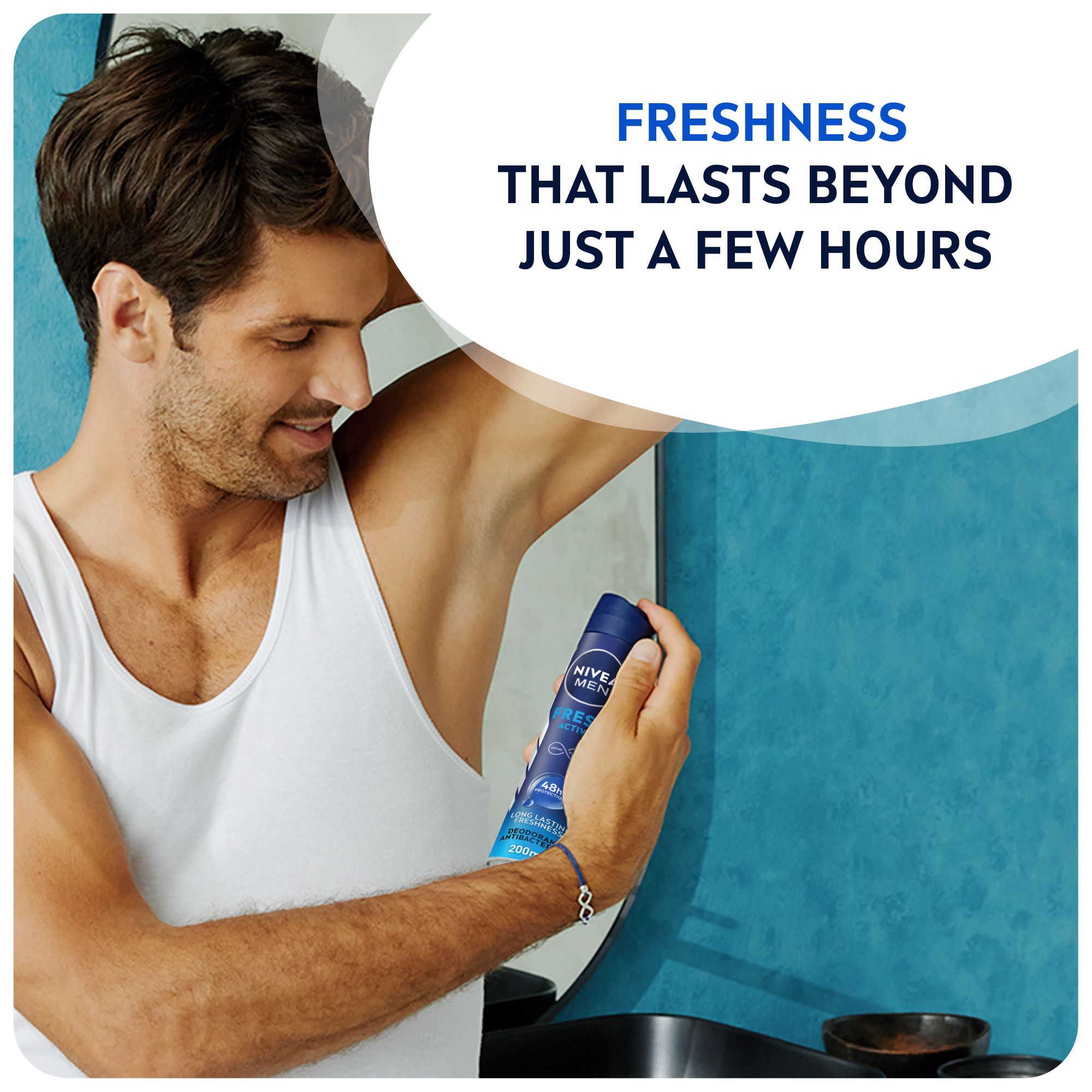 Anti-Perspirant Fresh Active Deodorant Spray For Men- 200ml