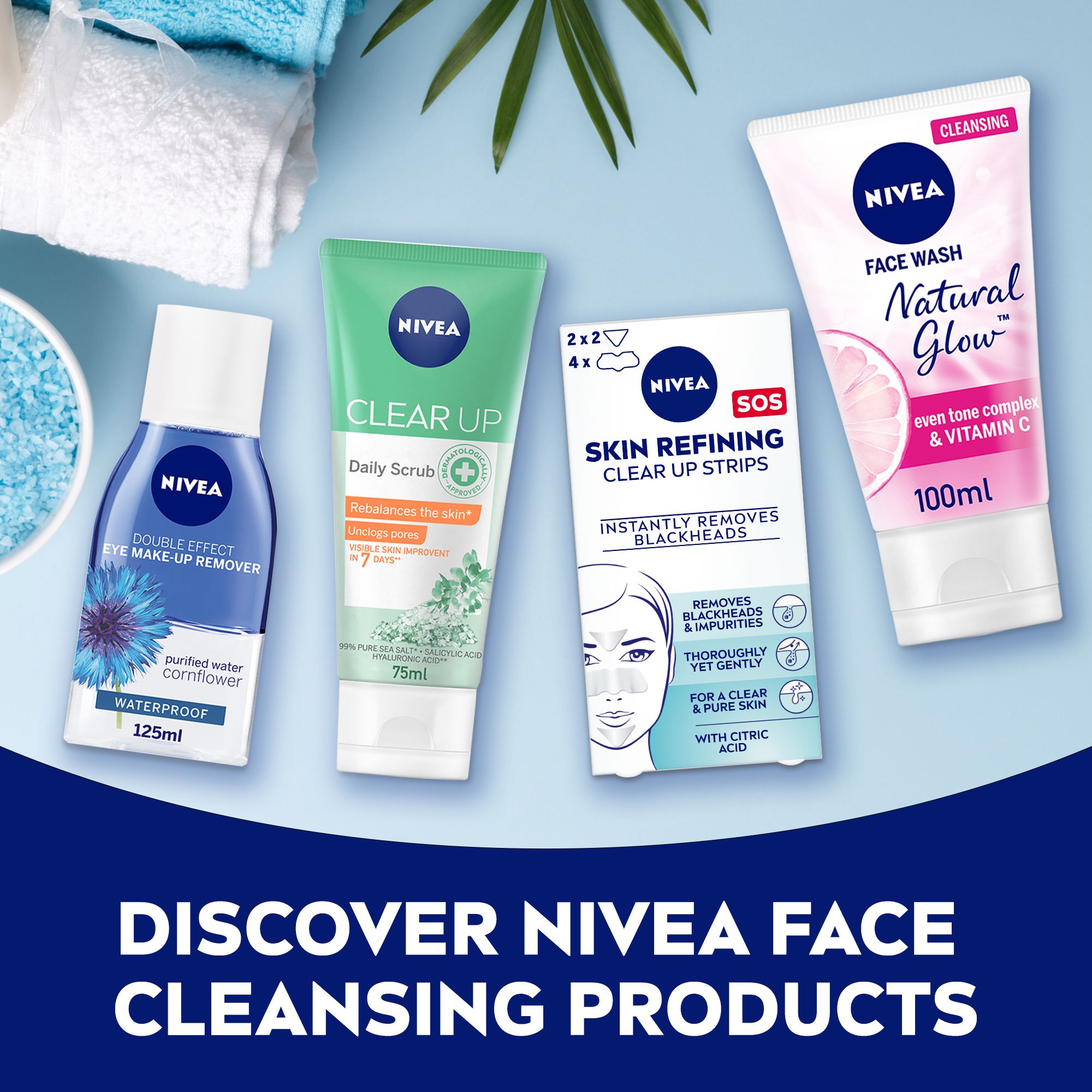 NIVEA Refining Clear-Up Strips 6 Pcs