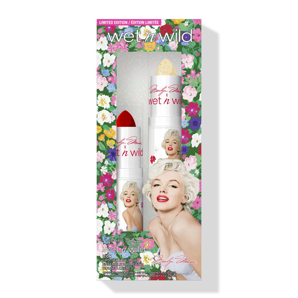 WnW Marilyn Monroe Lipstick & Balm Set