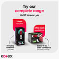 Kotex Maxi Protect Thick Pads, Super Size Sanitary Pads with Wings, 50 Sanitary Pads
