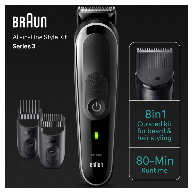 BRAUN Beard Trimmer-Blue