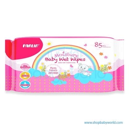 Farlin Baby Wetwipes Anti Rash 85 Sheet