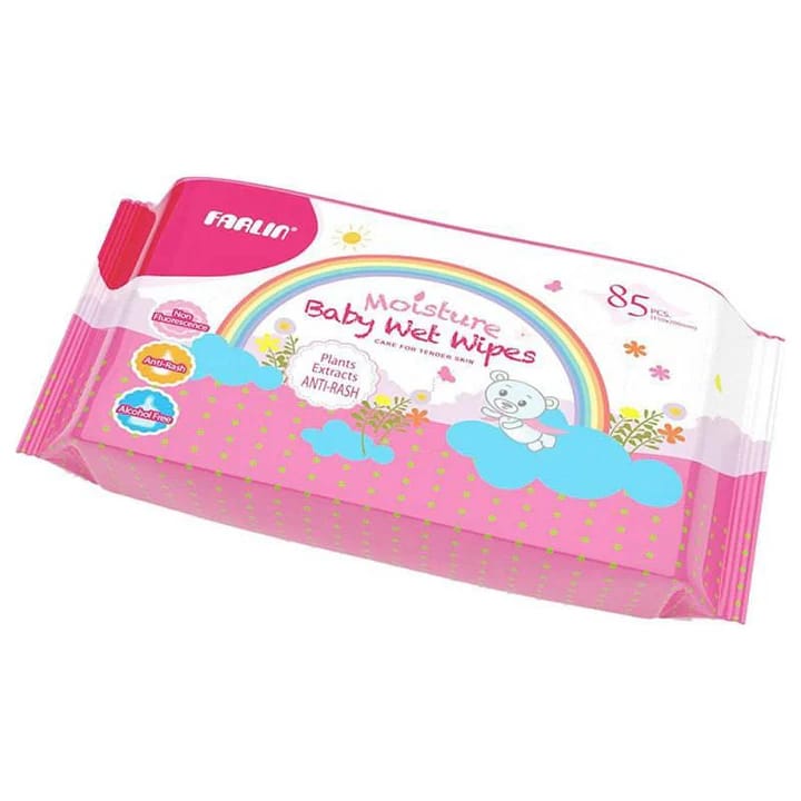 Farlin Baby Wetwipes Anti Rash 85 Sheet
