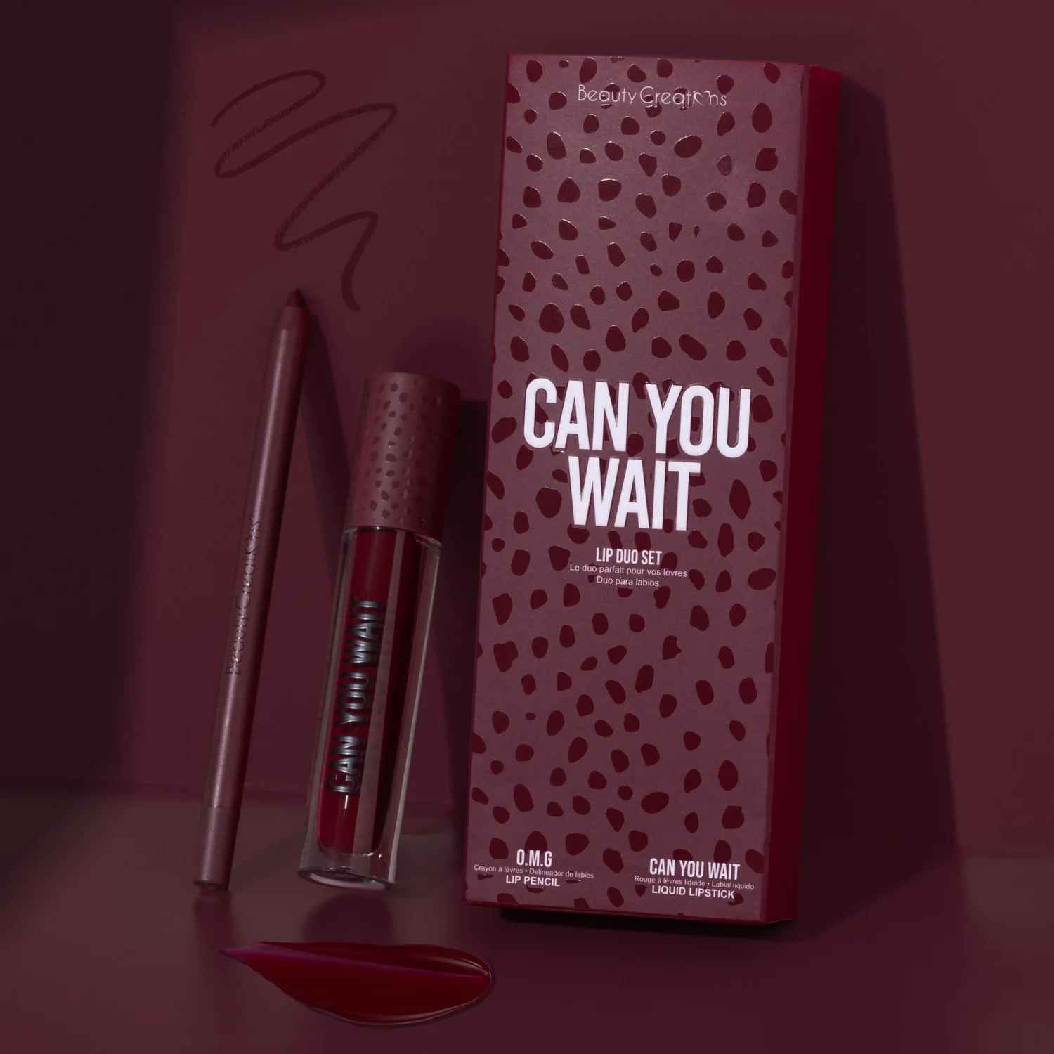 Beauty Creations Availabilippy - Lip Duo Lip Pencil + Lip Gloss - Can You Wait