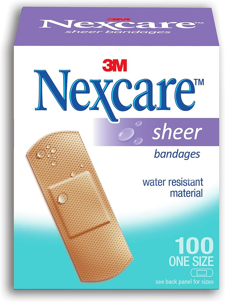 Nexcare 656-100 Sheer Bandages