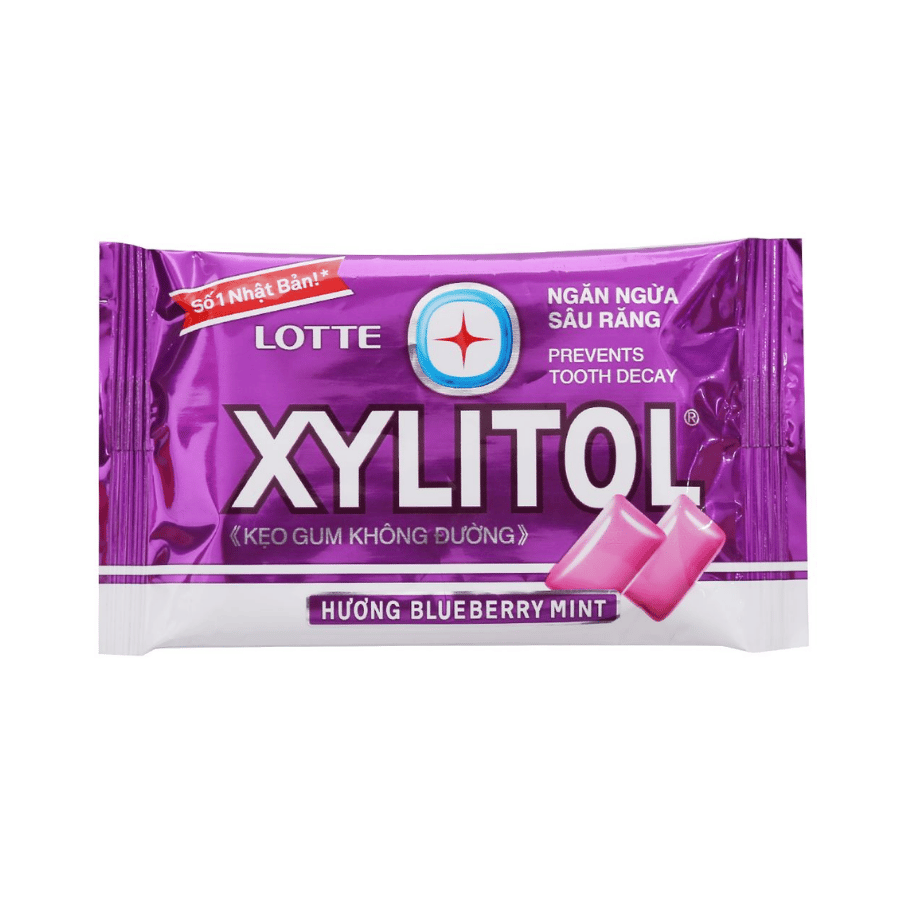 Lotte Xylitol Blueberry Mint 11.6 G