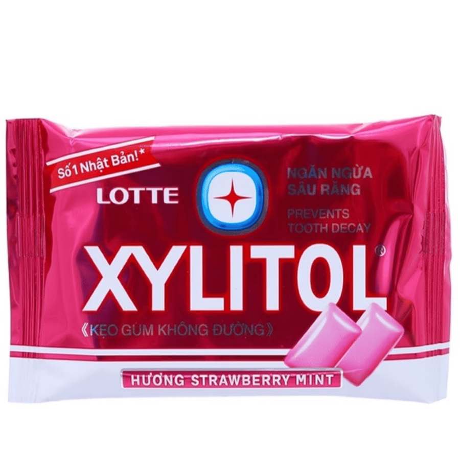 Lotte Xylitol Strawberry Mint 11.6 G