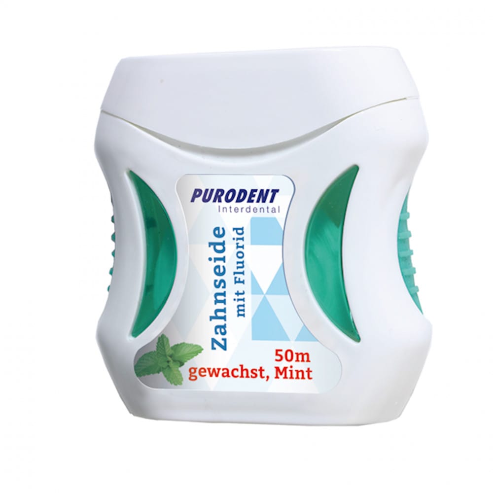 Purodent Duple Waxed Dental Floss 50M