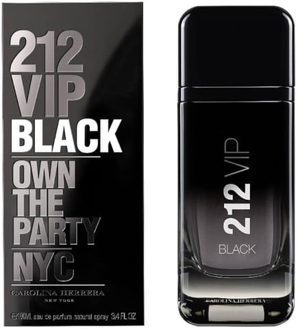212 Vip Black Cologne by Carolina Herrera 100 ml EDP Spray for Men