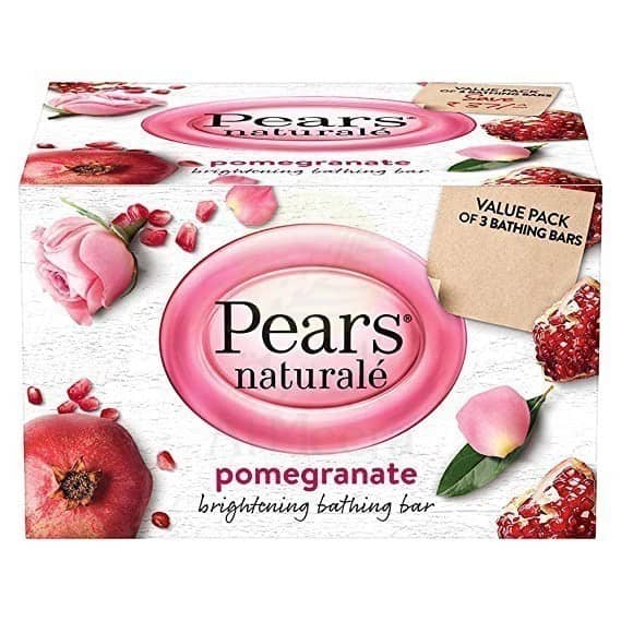 Pears Bar Natural Pomogranate 125G