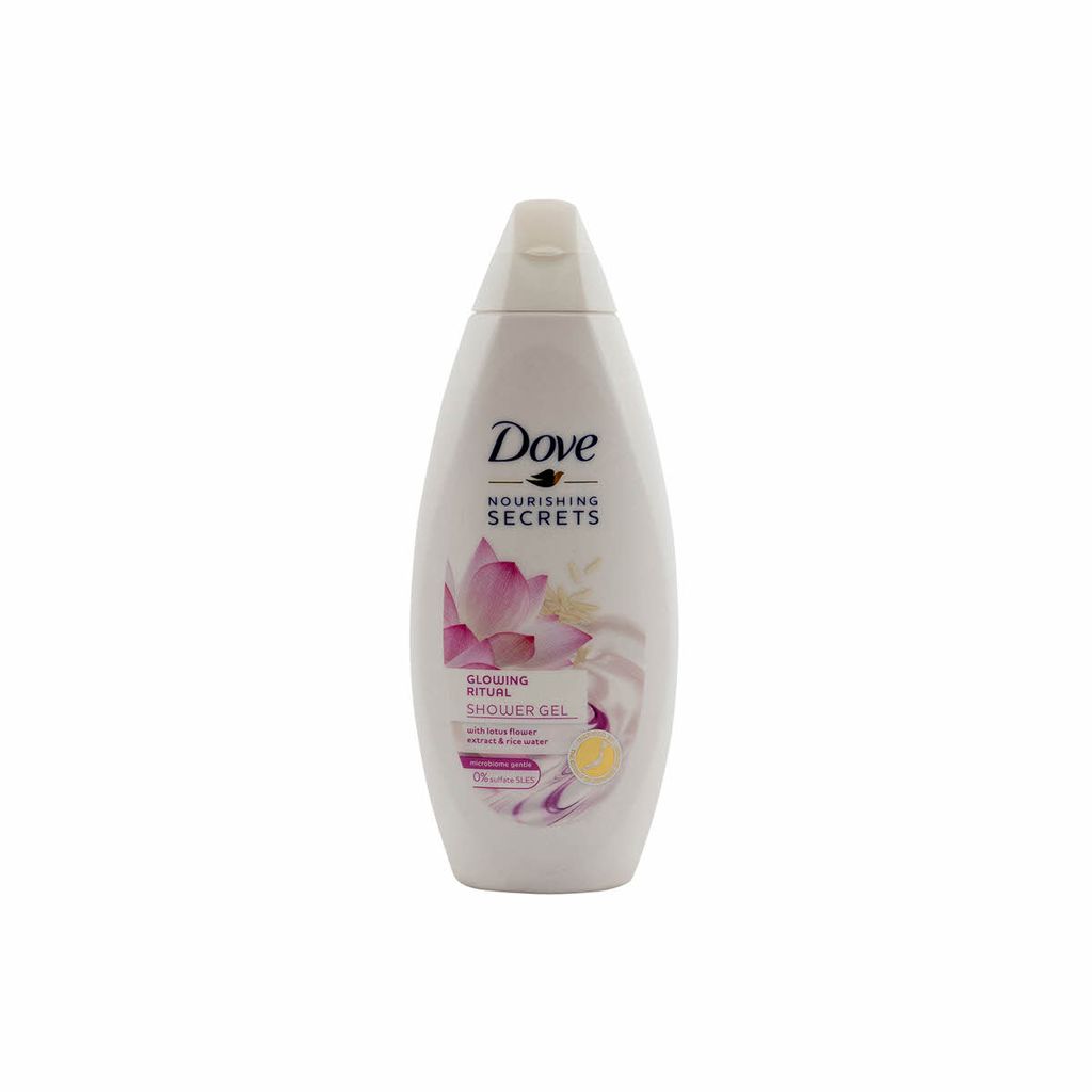 DOVE SG LIQ GLOW (DALI) SEL 12X 250ML