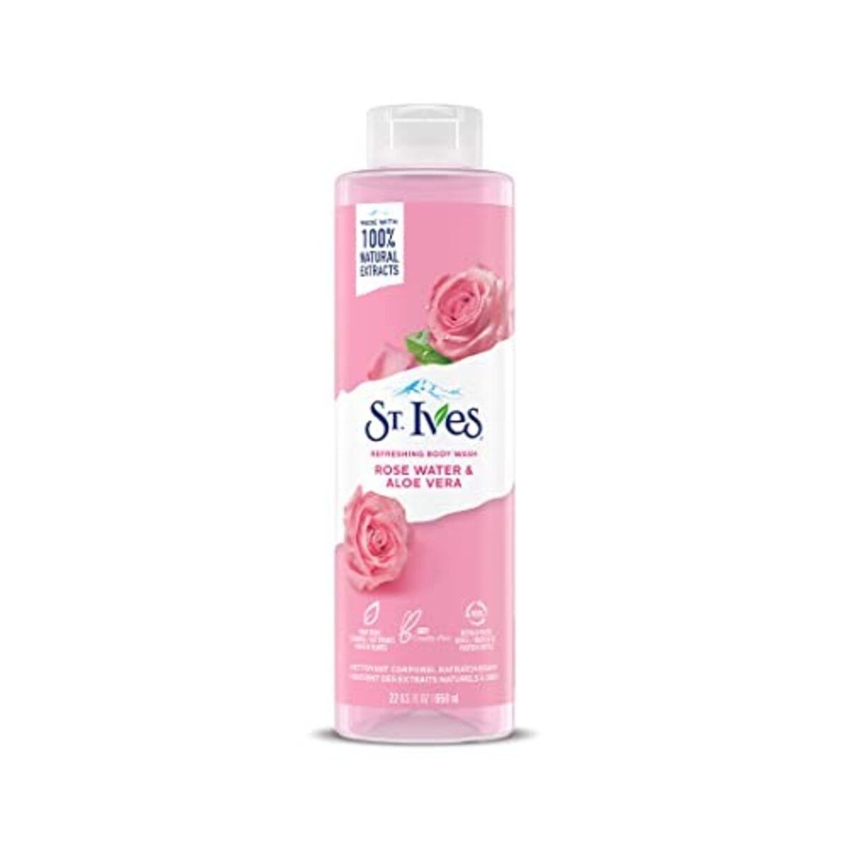 St.Ives Body Wash Rose + Aloe Vera 16 Oz