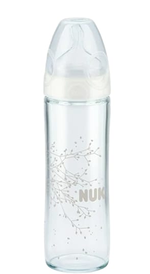 NUK NEW CLASSIC GLASS BTL 240ML SI1M ARA