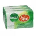Dettol Soap Original 2+1 Free