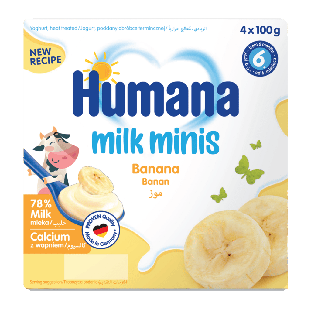 Humana Milk Mini Baby Snack Banana
