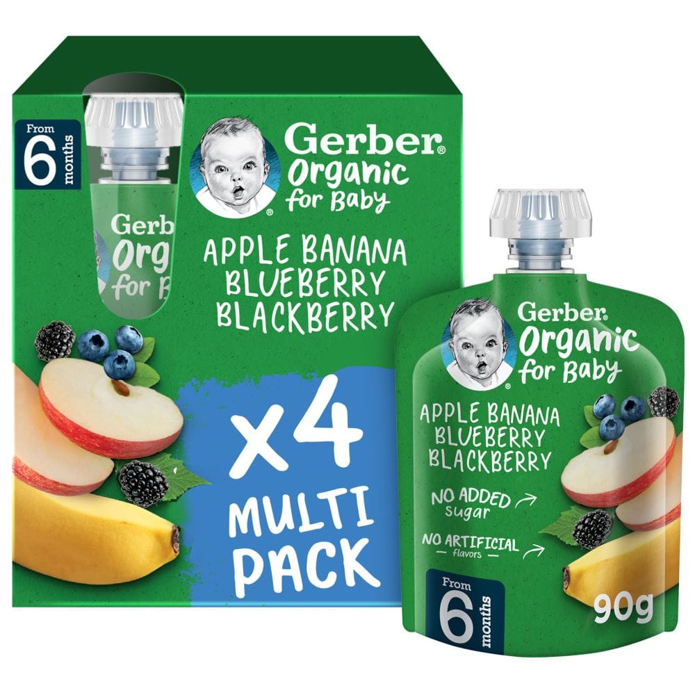 Gerber App Ban Bluberry,Blackberry 4X90G