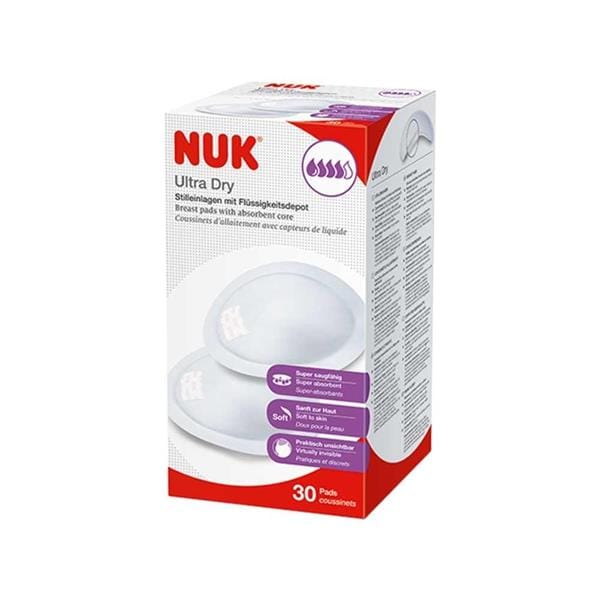 NUK BREAST PAD ULTRA DRY 30/BOX
