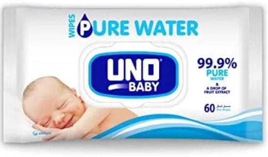 Uno Baby Pure Water Wipes 3X(4X60)