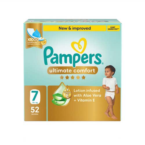 Pampers No-7 XXL Premium Care 1x52