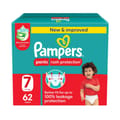Pampers Rash Protection Pants, Size 7 (+17Kg) 62Pc