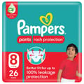 Pampers No-8 XXXXL Pants 4x26