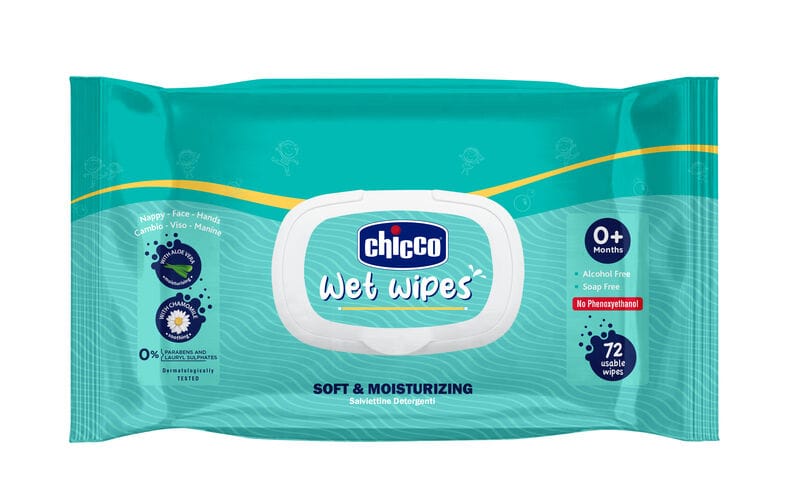 Chico Wet Wip Soft Clns 72 Pcs