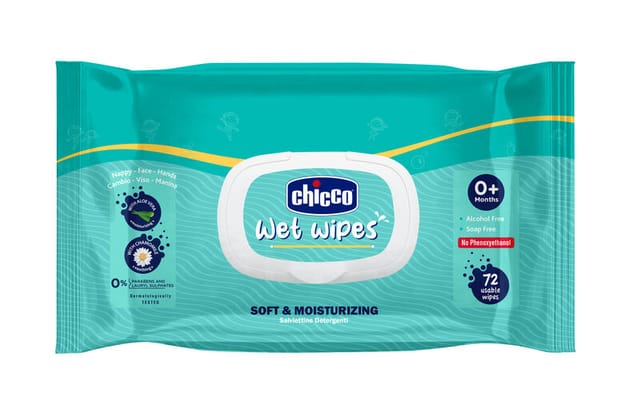 Chico Wet Wip Soft Clns 72 Pcs