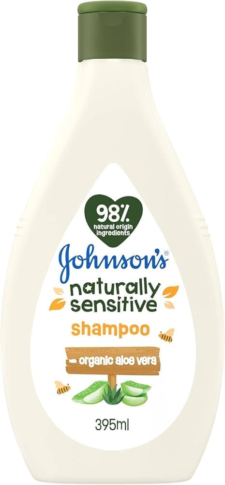 Johnson Natural Sensitive Shampoo 395 Ml