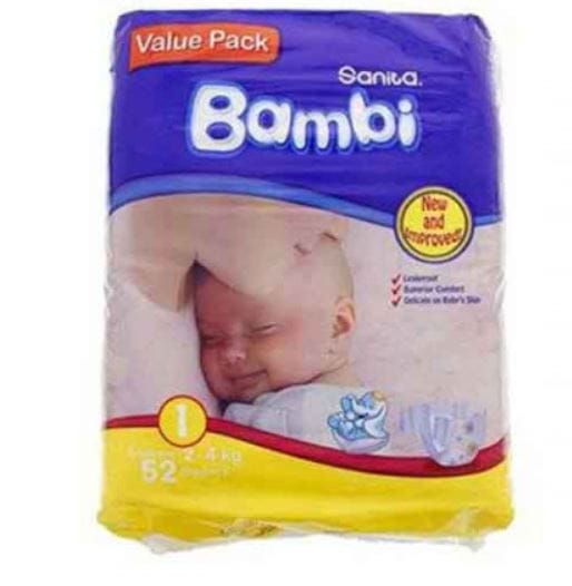 Bambi New-Born Value Pack 3X52