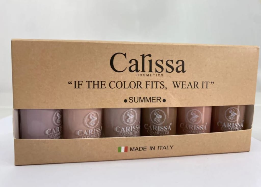 Carissa Nails Polish Kit# 05 Summer