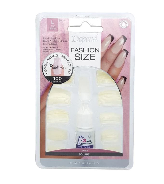 Depend Fashion Look Nails - 100 PCS SQ L