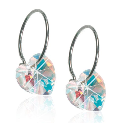 Blomdahl - C - 14mm Heart Aquamarine
