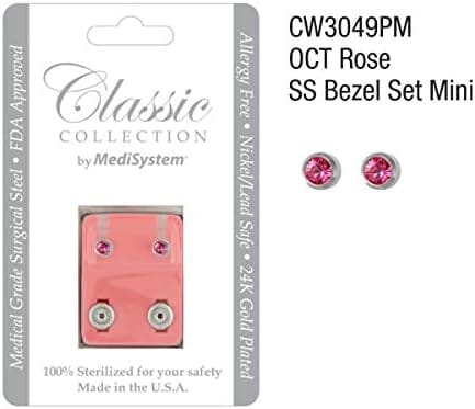 Medisystem Earring Assortment - Bezel